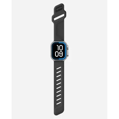 Aulumu A02 Offbeat Sport Band for Apple Watch 44/45/46/49mm - Black